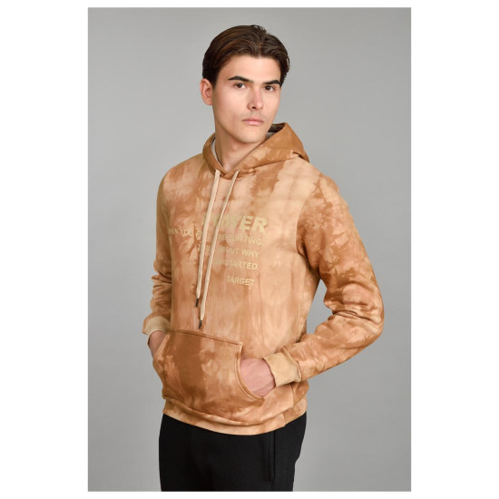 Target Ανδρικό φούτερ Hoodie Fleece Tie Dye